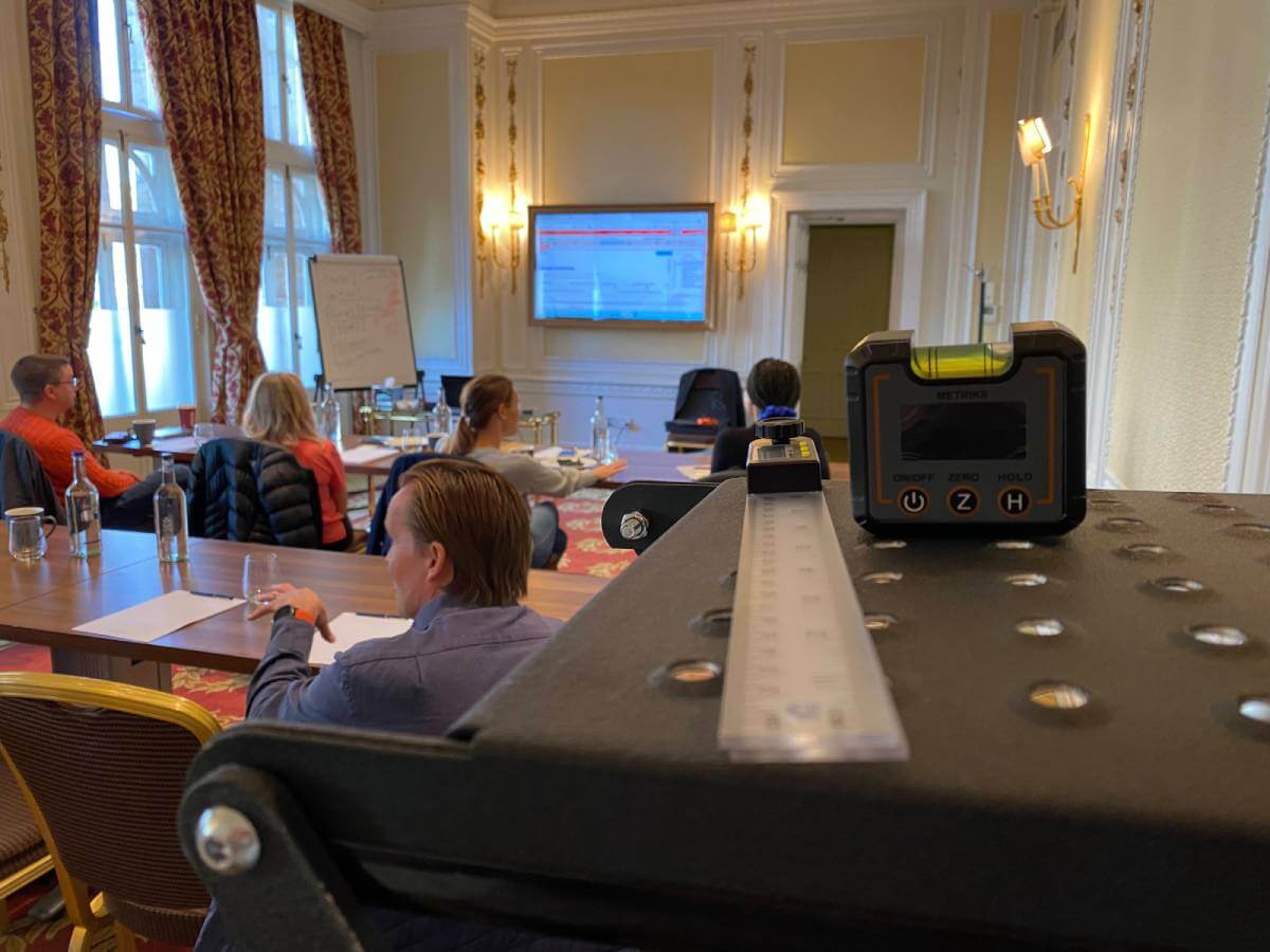 FCE training session with professionals learning functional evaluation protocols.