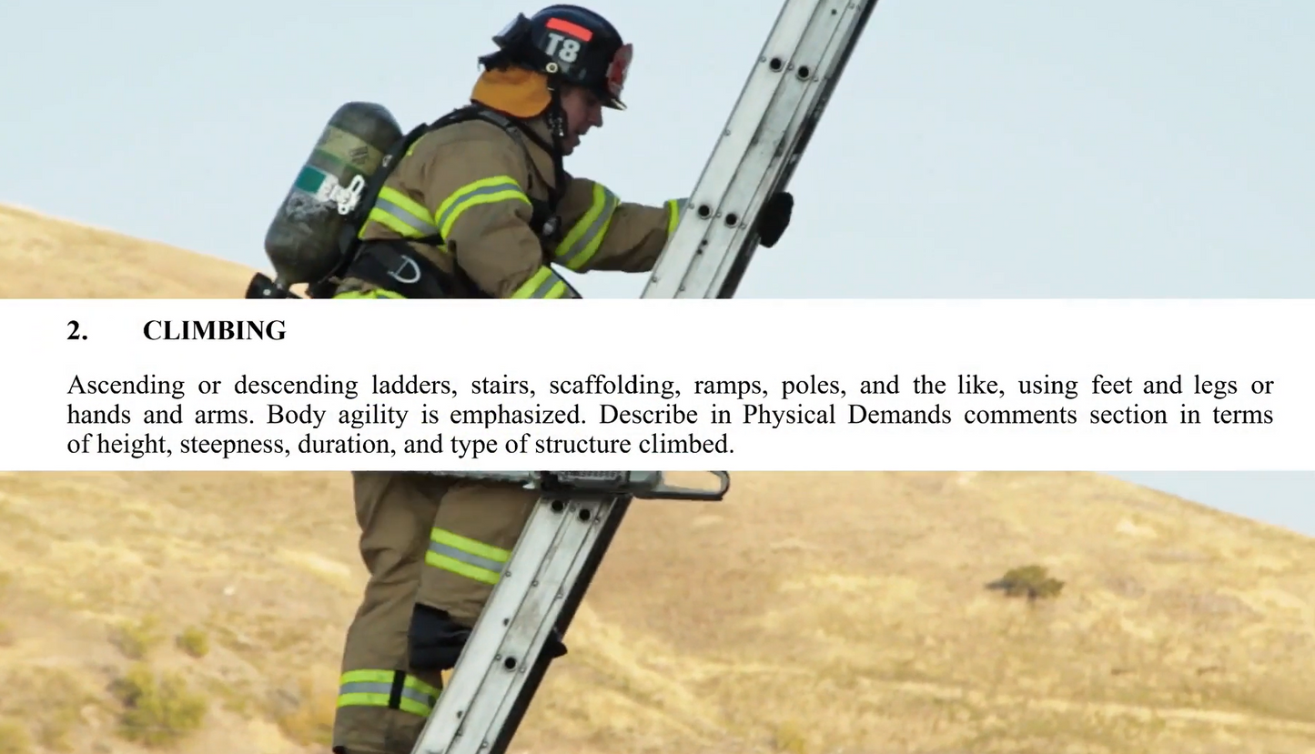 Job Demands Analysis (6 hours Online)