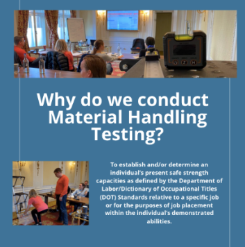 Why do we conduct Material Handling Testing?