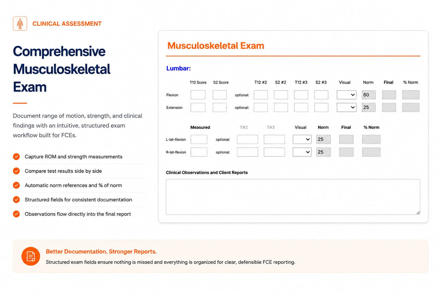 FCE Software Pricing | Pay Per FCE Functional Capacity Evaluation Software